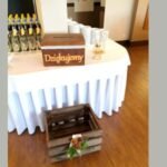 Skrzynka na koperty drewniana Dziękujemy