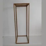 Postument na kompozycję kwiatową złoty geometryczny do wyboru: